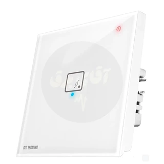 کلید لمسی  تبدیل سفید تک پل شینا