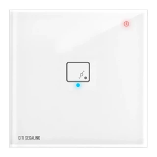 کلید لمسی  تبدیل سفید تک پل شینا