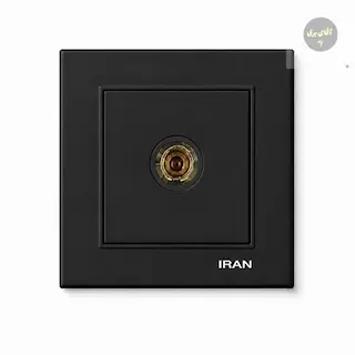 پریز آنتن ایران الکتریک مدل برلیان سفید