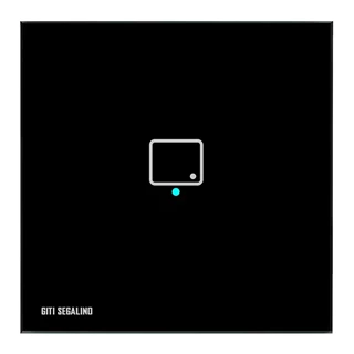 کلید لمسی 1 پل مشکی شینا