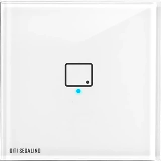 کلید لمسی 1پل سفید شینا