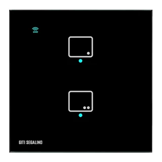 کلید لمسی 2پل مشکی ستیا